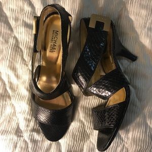 Michael Kors Beverly Snake Sandals